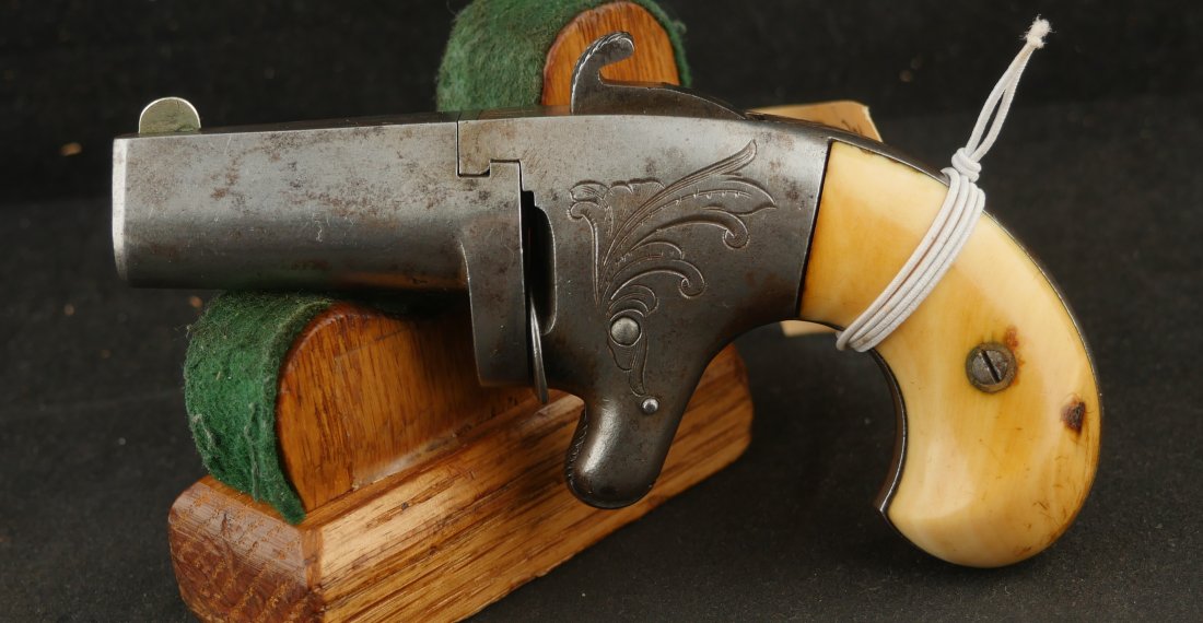 GR-0526-6930, National Deringer single shot .41 RF, crab claw design. BLOWOUT - Image 3