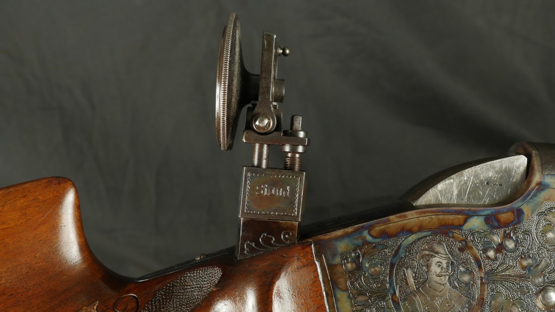 GR-0726-6957, Excellent + German Shutzen Target Rifle. 8.15 -46 CF Cal. ? BUY NOW - Image 14