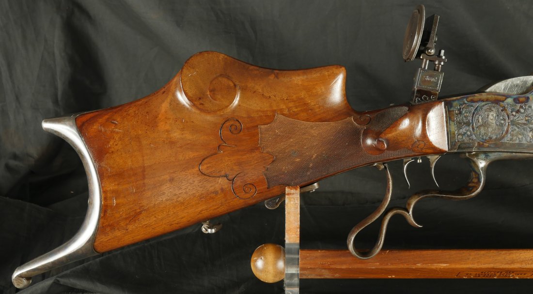 GR-0726-6957, Excellent + German Shutzen Target Rifle. 8.15 -46 CF Cal. ? BUY NOW - Image 15