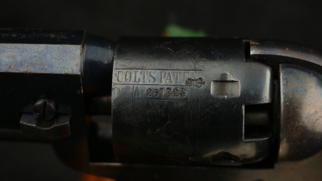 079-0526-9627, London Colt Model 1849 6 inch pocket in .31 percussion. BUY NOW - Image 8