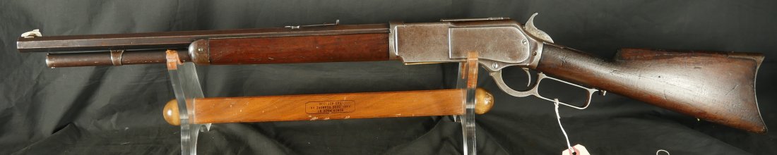 GR-0726-7027, Winchester Model 1876. 45-60 cal. 20 inch cut barrel. BUY NOW - Image 2