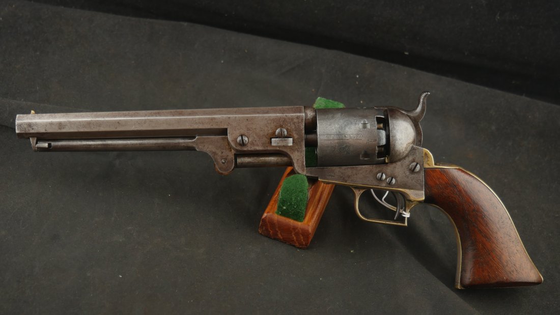 GR-0726-7029, 2nd Model Colt Model 1851 Square Back Navy. BUY NOW