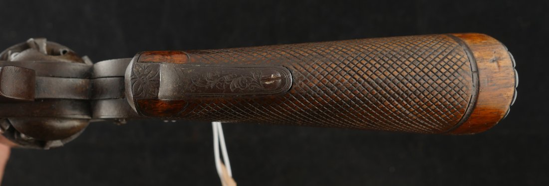 079-0826-7538, Belgium Brevete .36 cal, 6 shot, factory engraved frame. BLOWOUT - Image 16
