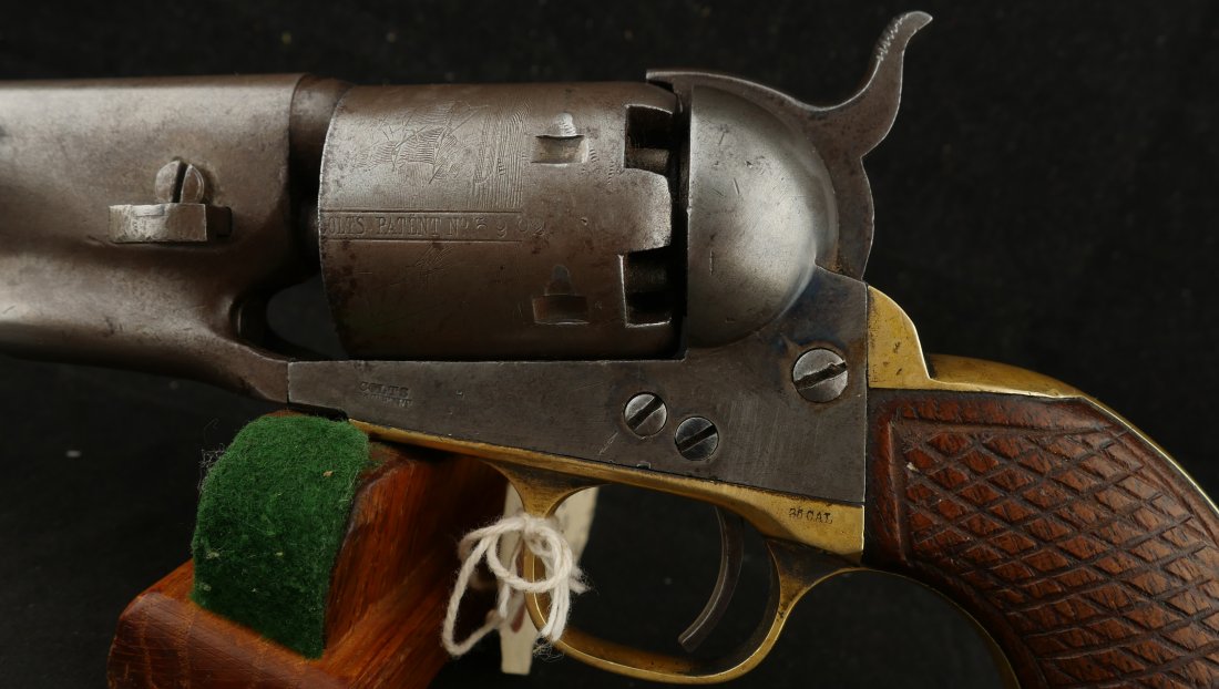 079-0826-7541, Colt Model 1861 Navy modified with the barrel shortened to 5 1/2 inches. BLOWOUT - Image 12