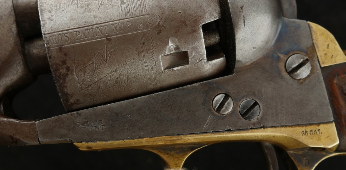 079-0826-7541, Colt Model 1861 Navy modified with the barrel shortened to 5 1/2 inches. BLOWOUT - Image 14