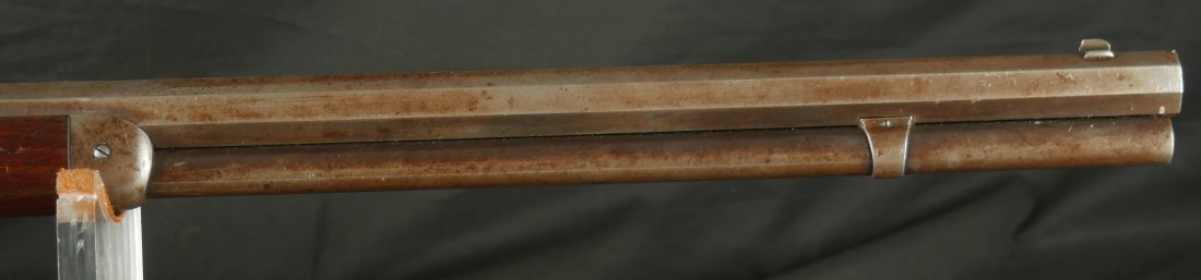 079-0826-7544, 1st Model Winchester Model 1873 Octagon Barrel Rifle in 44-40 with thumb print dust cover in slot. BUY NOW - Image 5