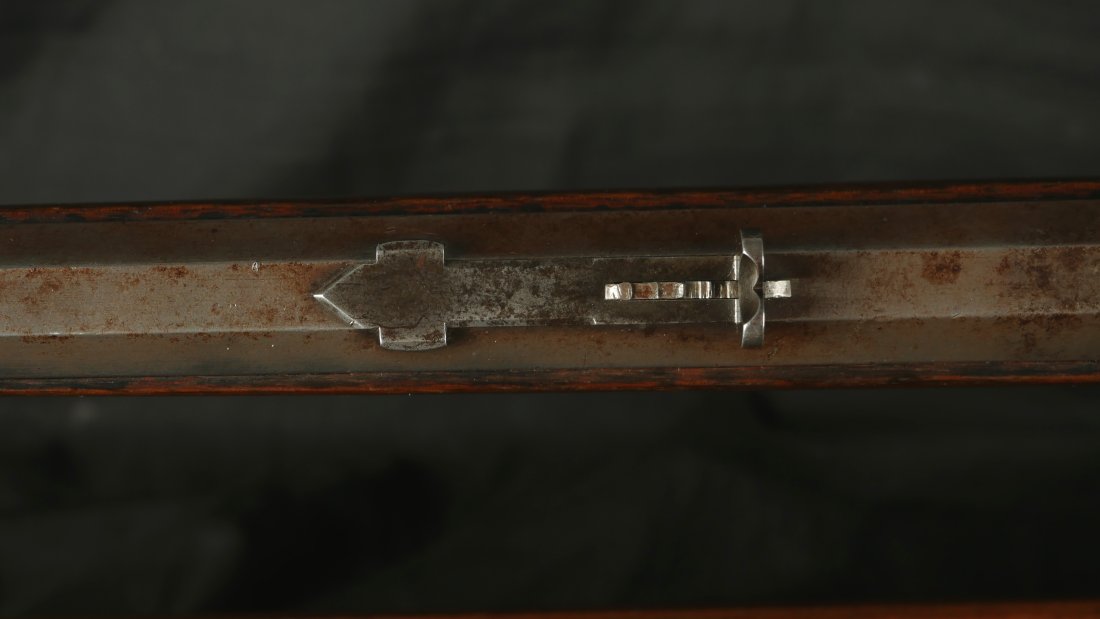 079-0826-7544, 1st Model Winchester Model 1873 Octagon Barrel Rifle in 44-40 with thumb print dust cover in slot. BUY NOW - Image 23