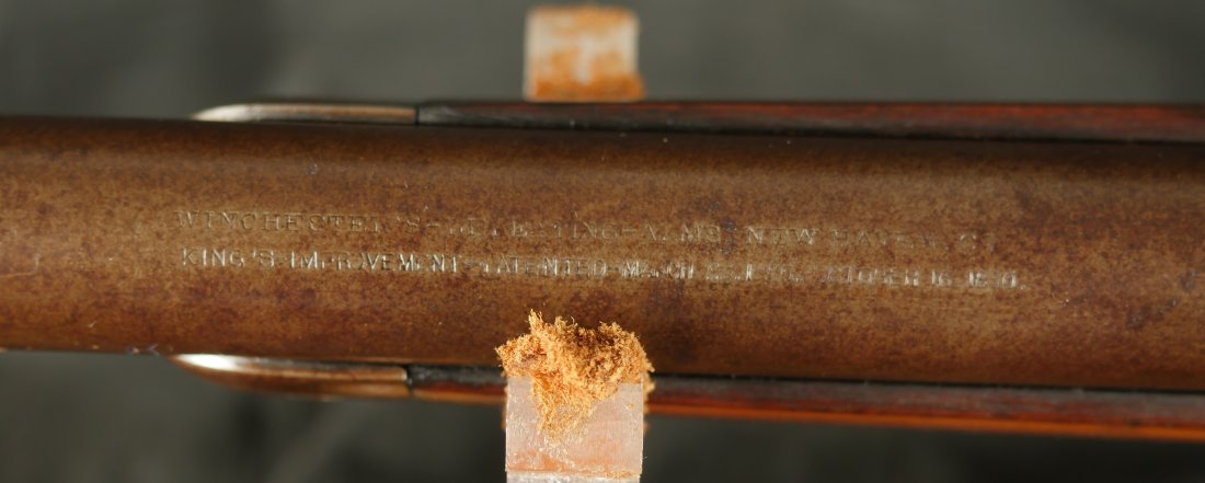 079-0826-7562, Winchester Model 1876 round barrel rifle in 45-75. BUY NOW - Image 6