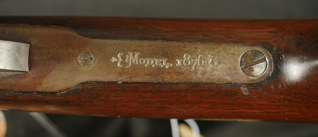 079-0826-7562, Winchester Model 1876 round barrel rifle in 45-75. BUY NOW - Image 7