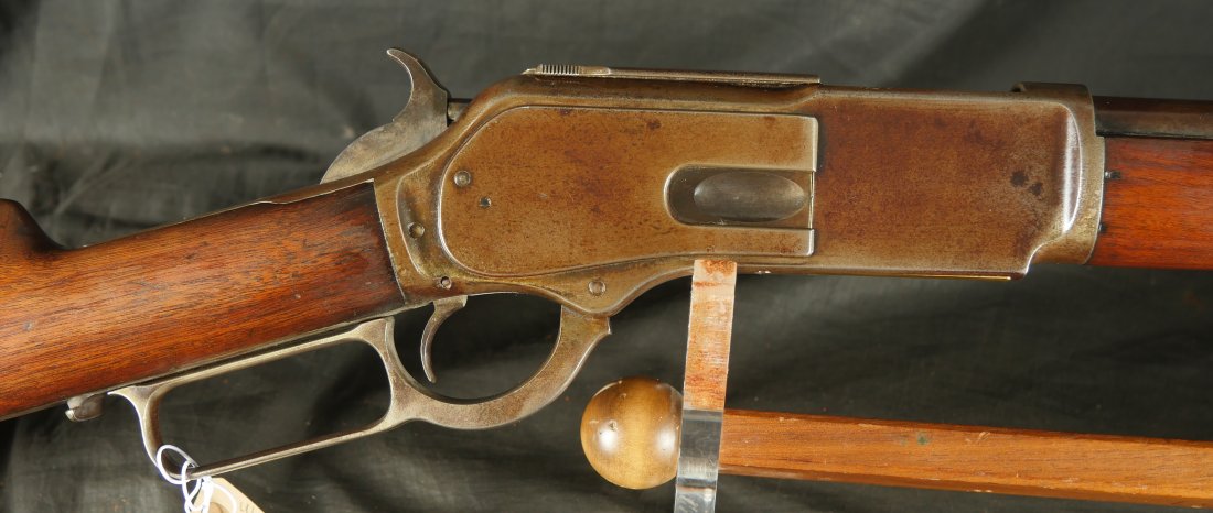 079-0826-7562, Winchester Model 1876 round barrel rifle in 45-75. BUY NOW - Image 10