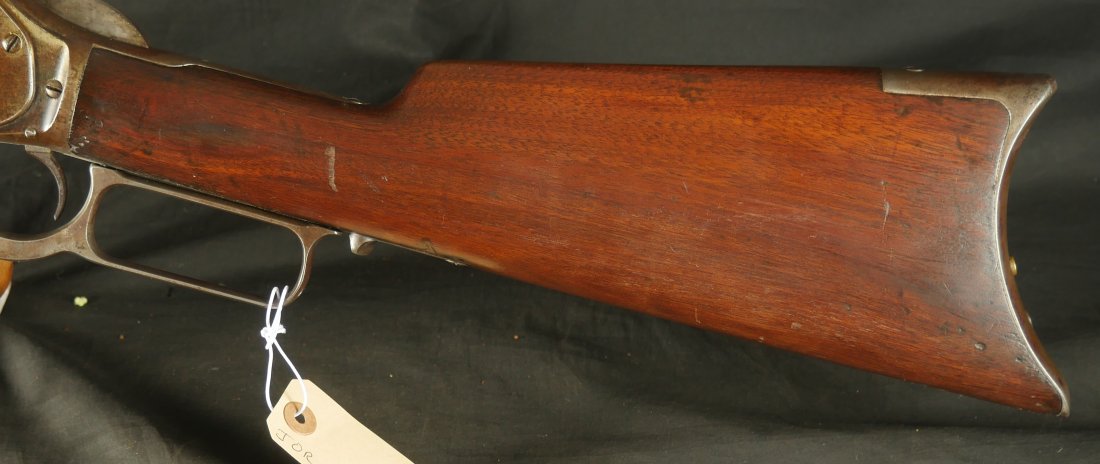 079-0826-7562, Winchester Model 1876 round barrel rifle in 45-75. BUY NOW - Image 17